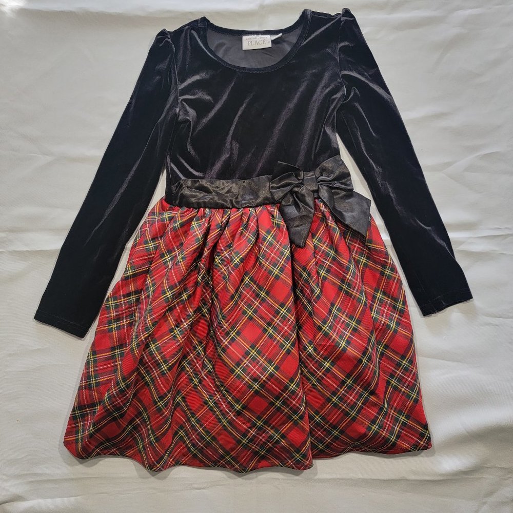 SUEDE CHILDRENS PLACE GIRLS DRESS SIZE 7/8